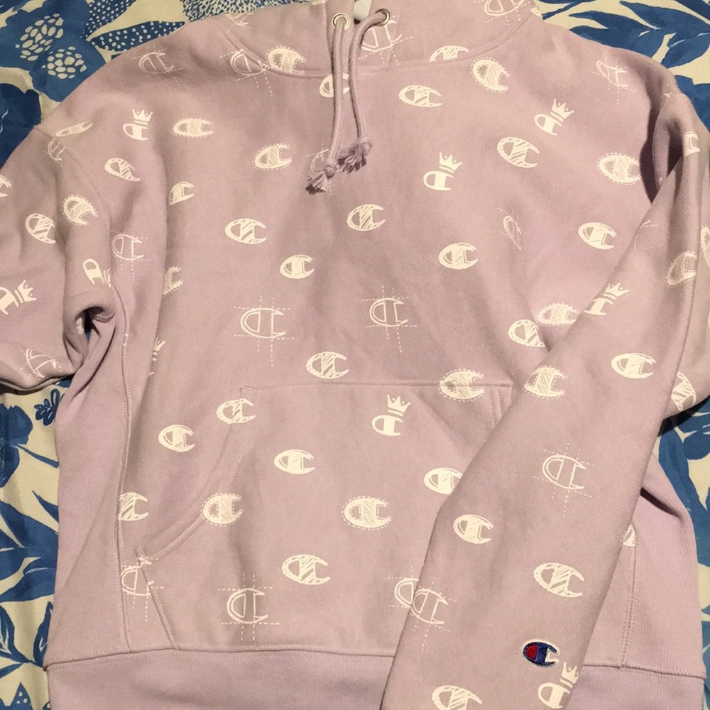 NWOT champion lavender reverse weave hoodie